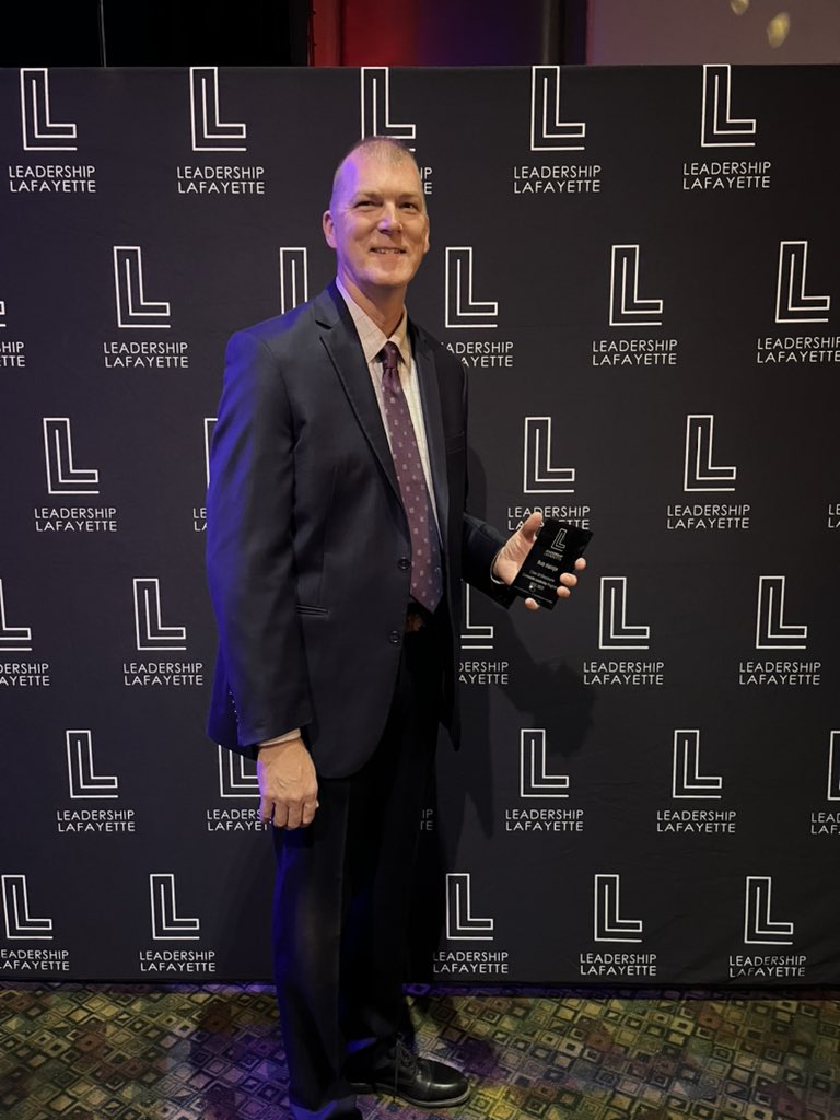 Say hello to our newest graduate of Leadership Lafayette.  Captain Rob Hainje and his Class 52 classmates celebrated the end of a nine month journey learning all about Greater Lafayette.