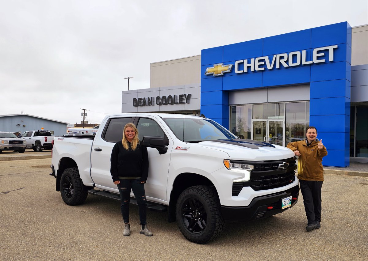 Congratulations Breann Fulham. Thank you and enjoy your new #ChevroletSilverado #TrailBoss <a href="/ByersBryan/">Bryan Byers</a>