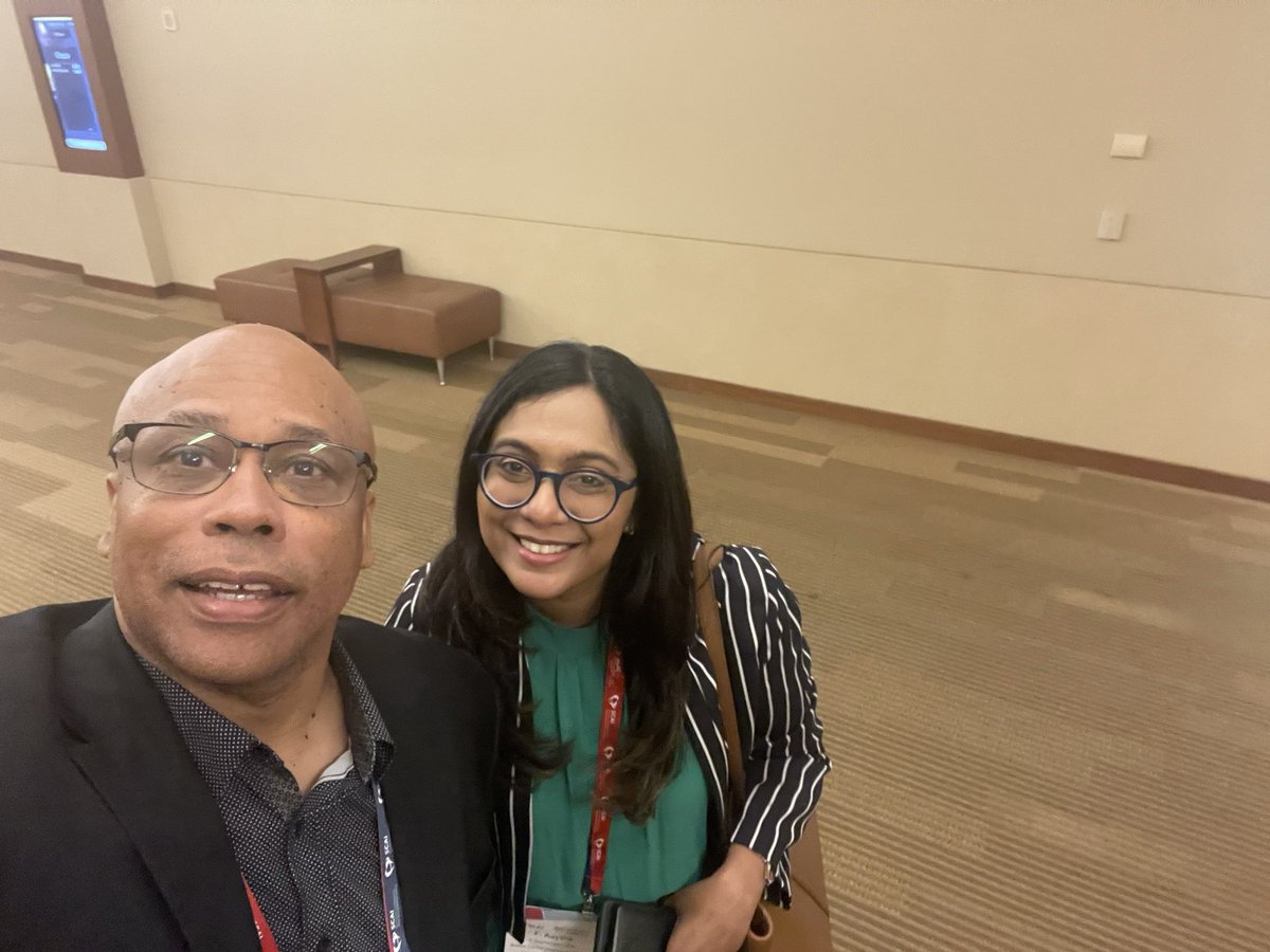 DrQuinnCapers4's tweet photo. #SCAI2023 
I’ve had the pleasure of mentoring/influencing several young Women of Color who will be great protagonists in Interventional Cardiology. How great for me to bump into some of them @SCAI! #TakeAWomanToTheCathLab 
Keep making me proud! @aayshacader @DTukaye @ShrillaB https://t.co/gcUXpQkvz5
