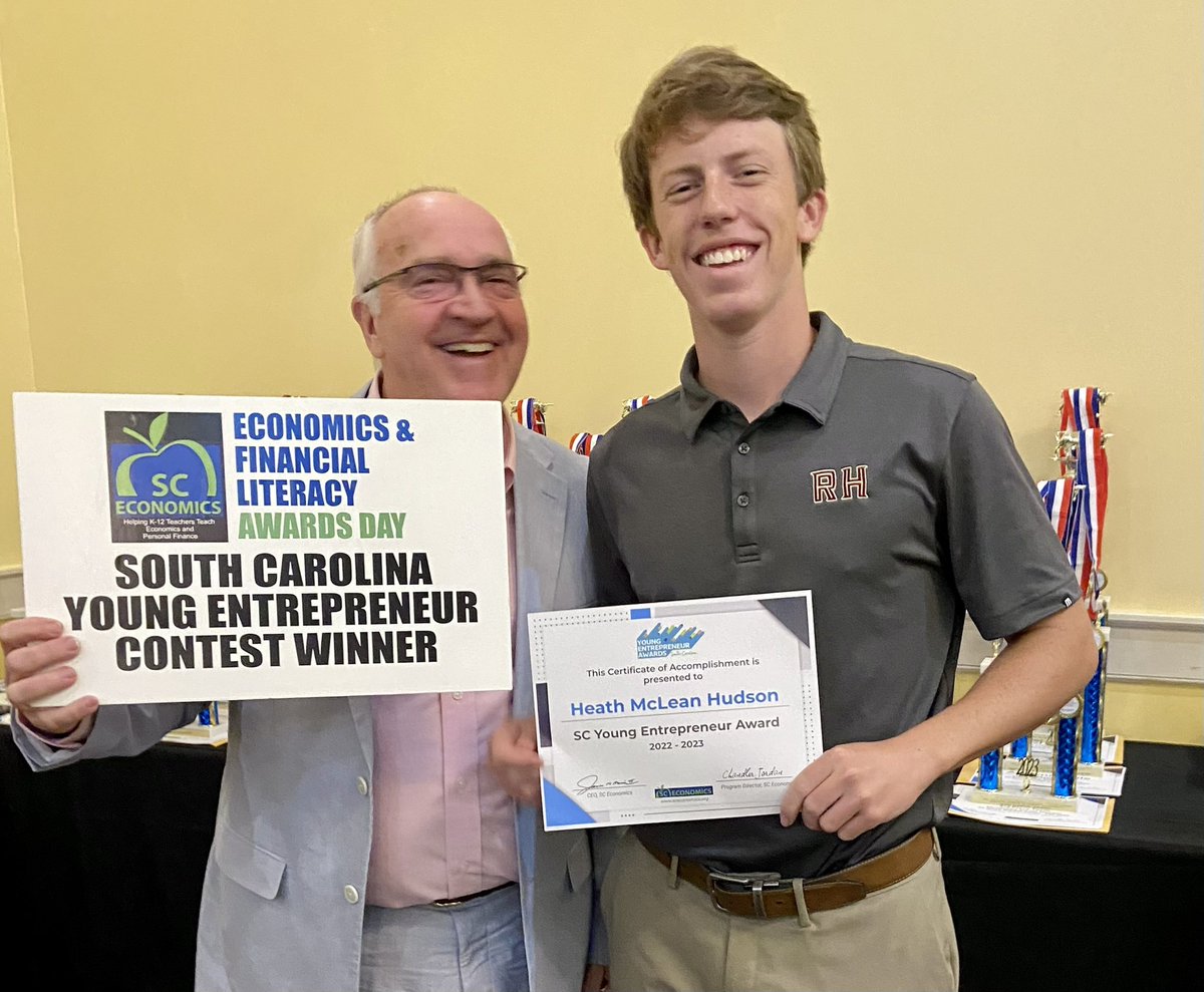 Great day where I was able to help celebrate with Heath Hudson. <a href="/RockHillSchools/">Rock Hill Schools</a> <a href="/RockHillHigh1/">Rock Hill High</a>