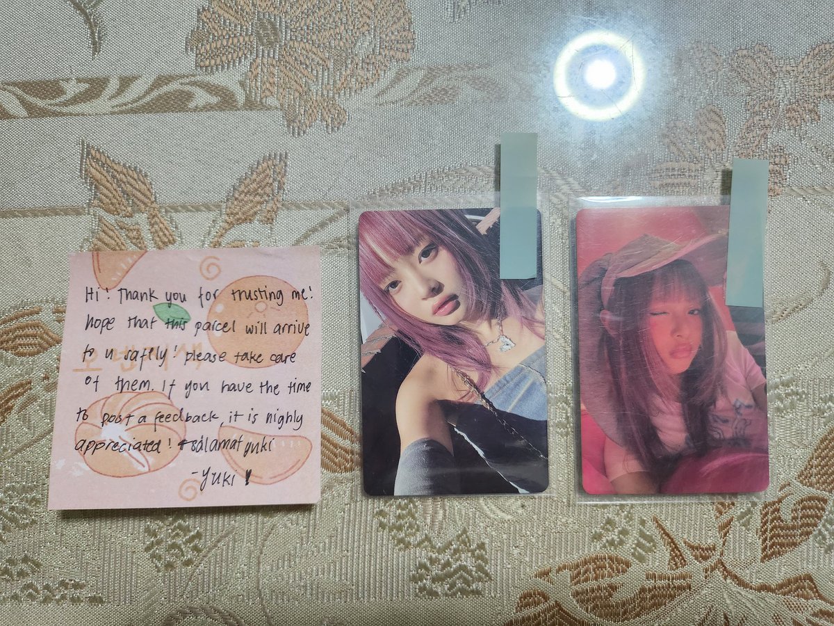 hann1Vee's tweet photo. #hann1mail. ૮ ˶ᵔ ᵕ ᵔ˶ ა

from : @yukideals 
#salamatyuki 

hanni has arrived safely. thank you so much! 🫶🏻 https://t.co/5evP5N2QUV