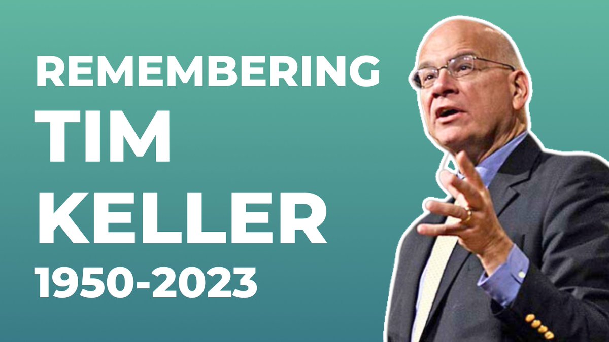 Here's my brief tribute to my most influential pastor Tim Keller. Watch 👉youtube.com/watch?v=mpdF43…  #timkeller #TimothyKeller