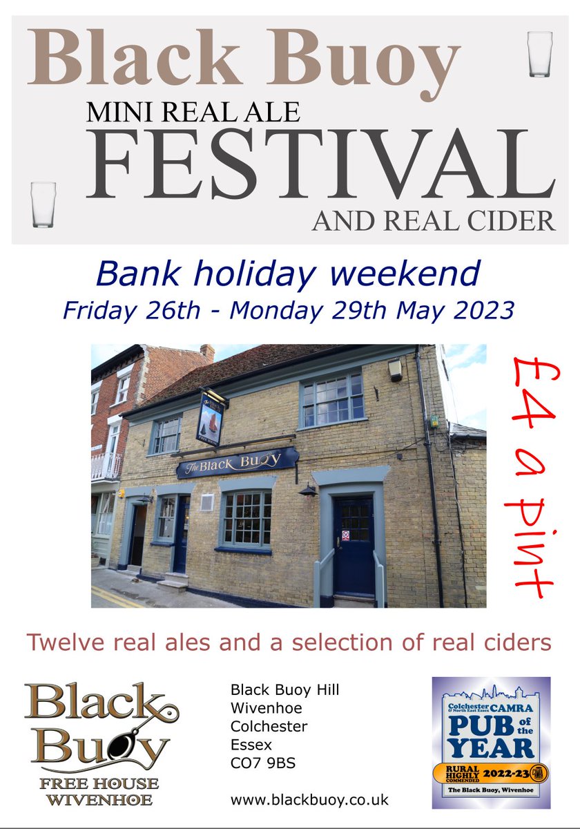 We're having a mini beer festival next weekend, to help kick-start summer.