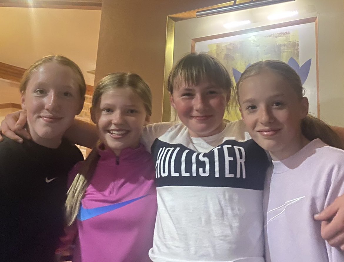 Good luck to these superstars for this weekend! Ffion, Lana, Cassie &amp; Farrah will play in the <a href="/CaerphillySFA/">Caerphilly & District Schools</a> cup final tomorrow then straight back to play in the <a href="/swwgl/">SWWGL</a> final where Ffion will play for @CardiffCityLFC against Lana, Cassie &amp; Farrah for <a href="/CascadeLadies/">Cascade YC Ladies</a>💪🏻 ⚽️<a href="/HeoldduPE/">PE Department</a>