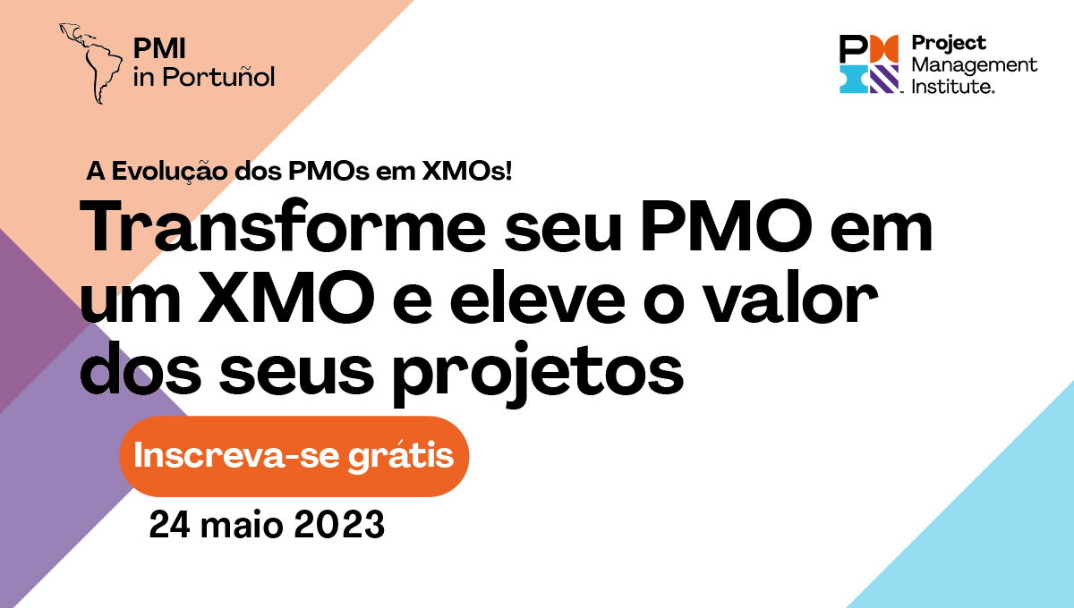 É semana que vem o novo PMI in Portuñol - A Evolução dos PMOs em XMOs

🚀 Junte-se a nós e vamos explorar a evolução dos PMOs em XMOs.

24 de maio, as 20h
Inscreva-se grátis em - pmilatam.com/pipxmo

#PMIinPortuñol #EvoluçãoPMOs #XMOs  #GerenciamentodeProjetos #PMI
