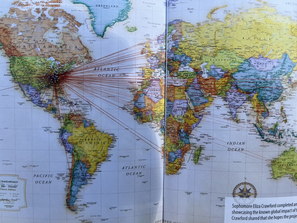 This is a global map developed by @AsburyUniv student, Eliza Crawford, illustrating the global impact of last February’s Outpouring flowing from the campus of Asbury University in Wilmore, Kentucky.

#Revival #asburyrevival #Asbury