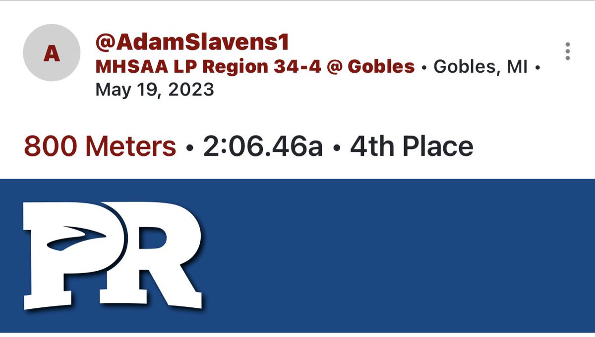PR!!! 2:06.46
State bound!
<a href="/hudsonville/">유연실</a> June 3rd
