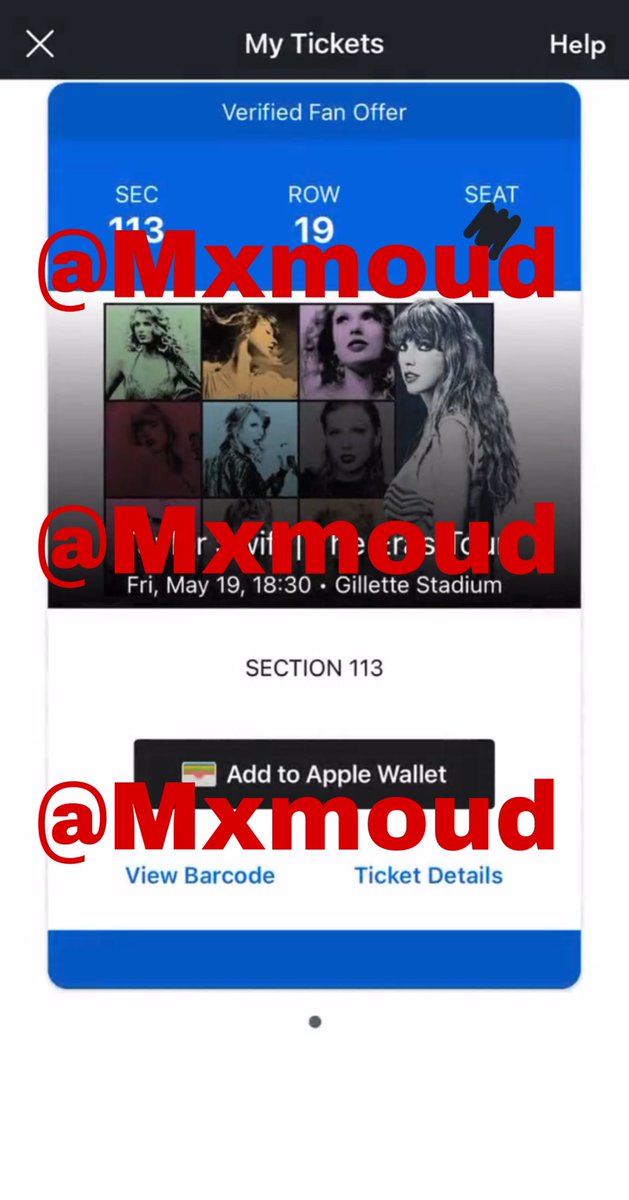 Eras Tour Resell tweet media