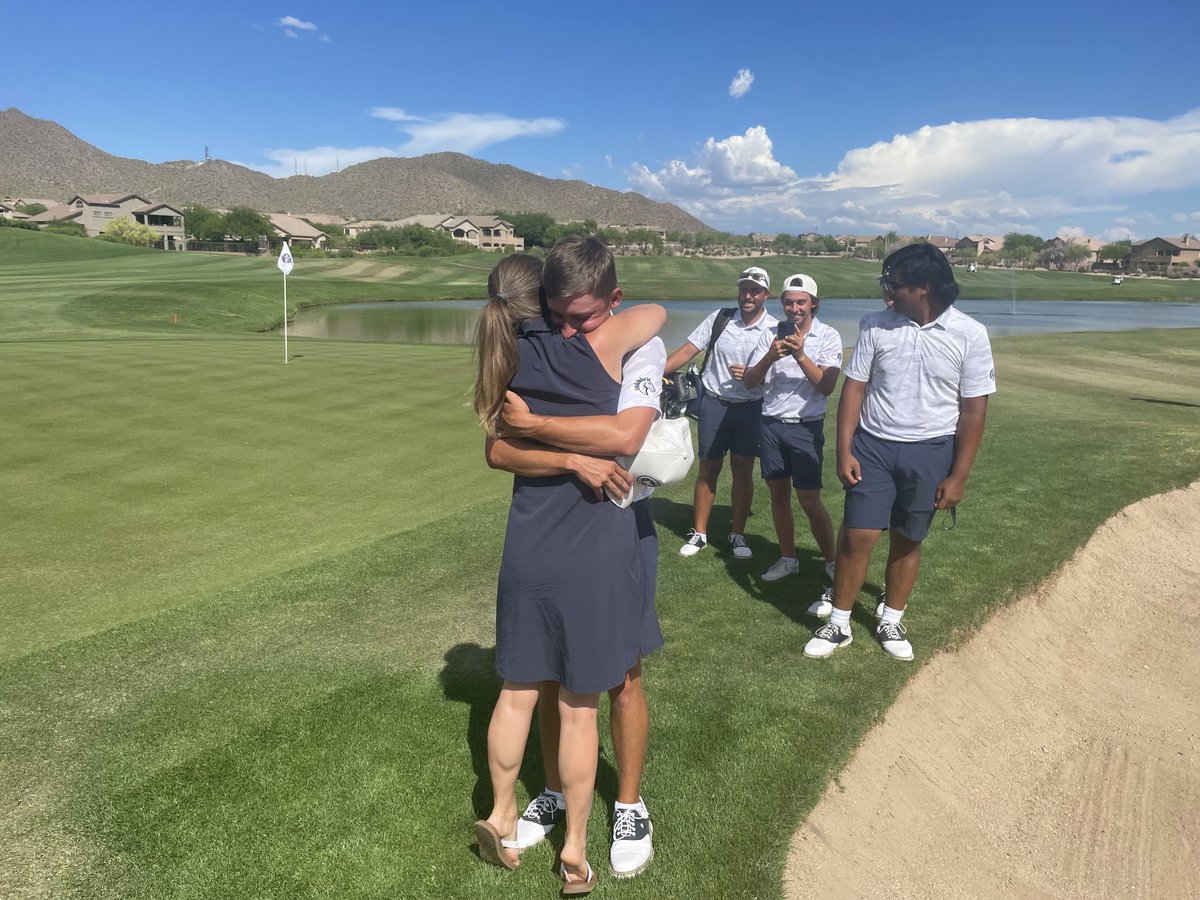 Easton Johnson is the 2023 NAIA Men’s Golf Champion ⁦<a href="/mastersuniv/">The Master's University</a>⁩ @