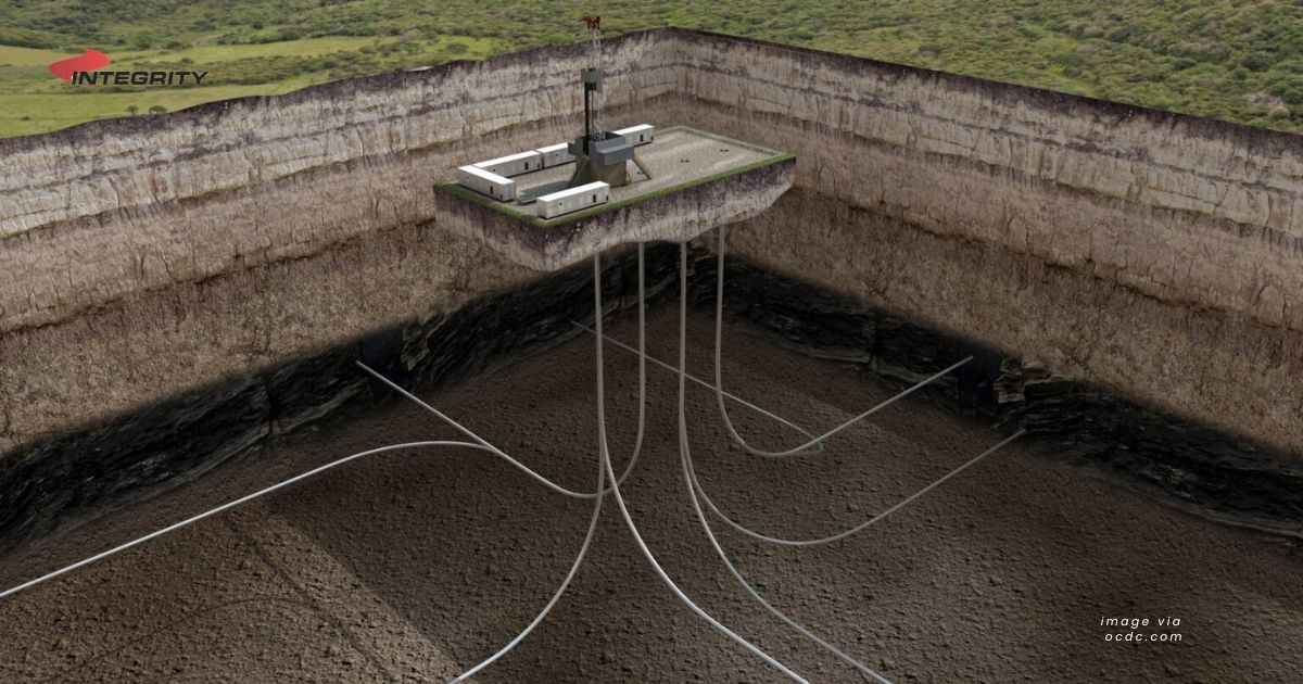 IntegrityWOS's tweet image. Oilfield service companies owe much to the development of horizontal drilling. Without them, wireline technologies would be far less prevalent. (Photo from OCDC.com, with courses in directional and horizontal drilling.) 
integritywireline.com/horizontal-dri… 325.676.3000