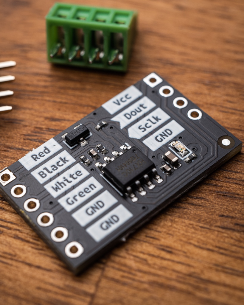 CoreElecAU's tweet photo. Integrate weight measurement into your project with 18-bit precision. The #Makerverse Load Cell ADC reads the changes in resistance from a #loadcell under stress and sends a digital signal to your microcontroller to calculate an accurate weight. Learn more.https://t.co/sPcqntCKjy https://t.co/S605Q8OuAl