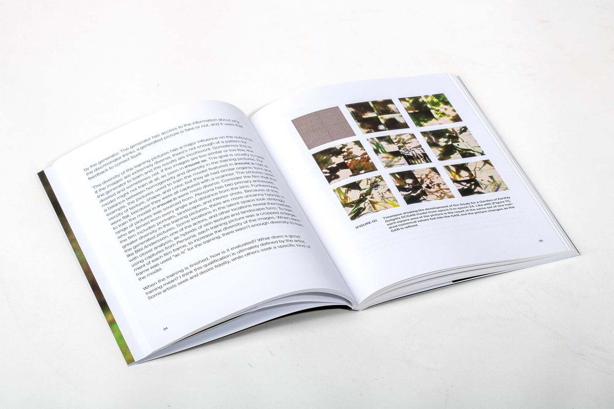 REAS's tweet image. Making Pictures With Generative Adversarial Networks by Casey Reas, published by @anteism in 2019 

More information:  anteism.com/shop/making-pi…