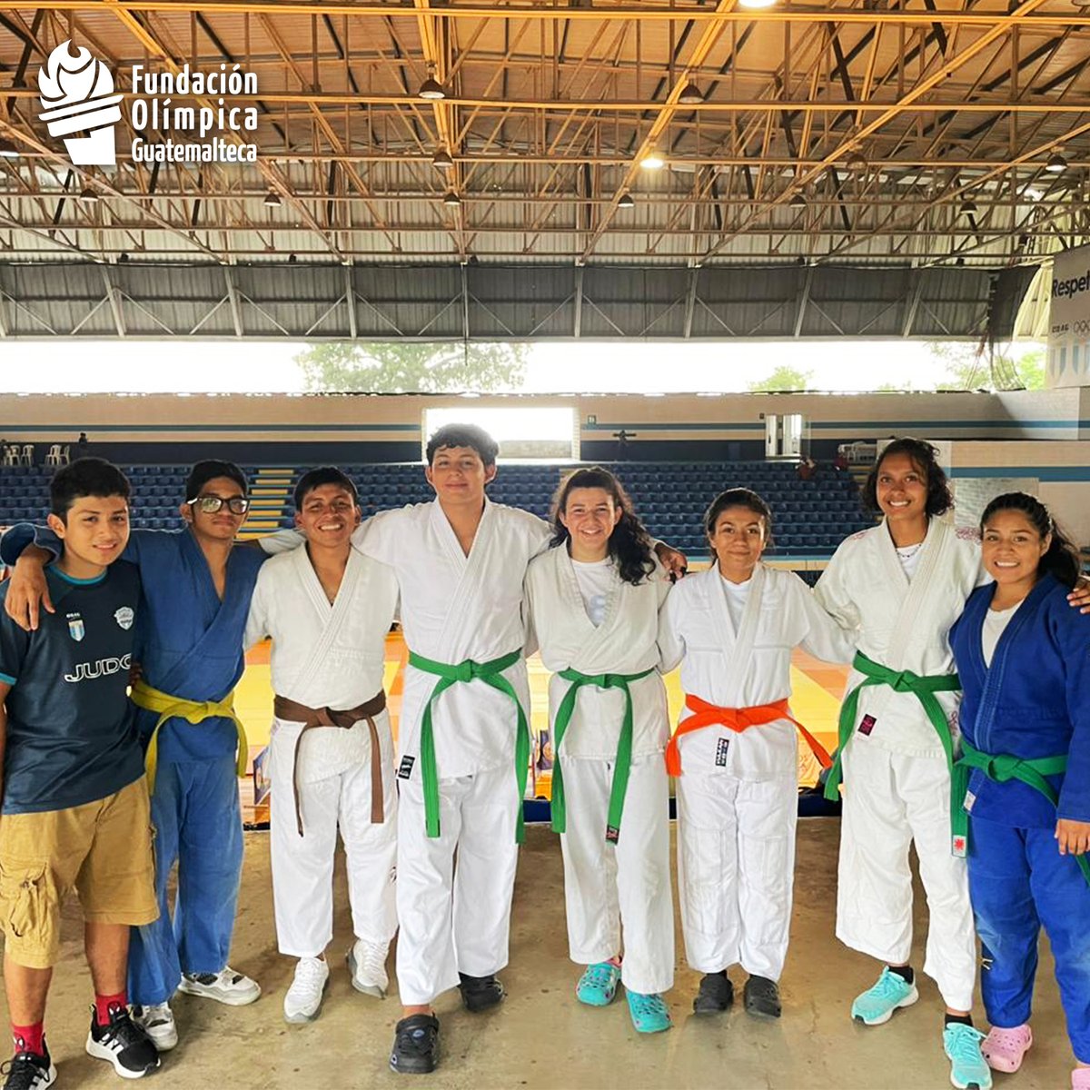 FUNOG_'s tweet photo. ¡VAMOS EQUIPO!
El equipo de judo de Funog competirá mañana en el Campeonato Nacional de Mayores, en Mazatenango. 

Les deseamos lo mejor en el evento. Sabemos que se han preparado bastante para dar lo mejor en el tatami.

#JuntosSiempreHaciaAdelante #Funog #Valores #Judo https://t.co/OykZGBieVn