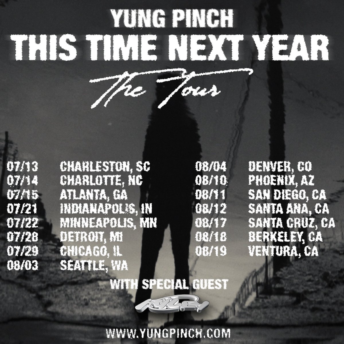 coming to a city near you..🎟️🎬🔜
#THISTIMENEXTYEAR #THETOUR 

yungpinch.com