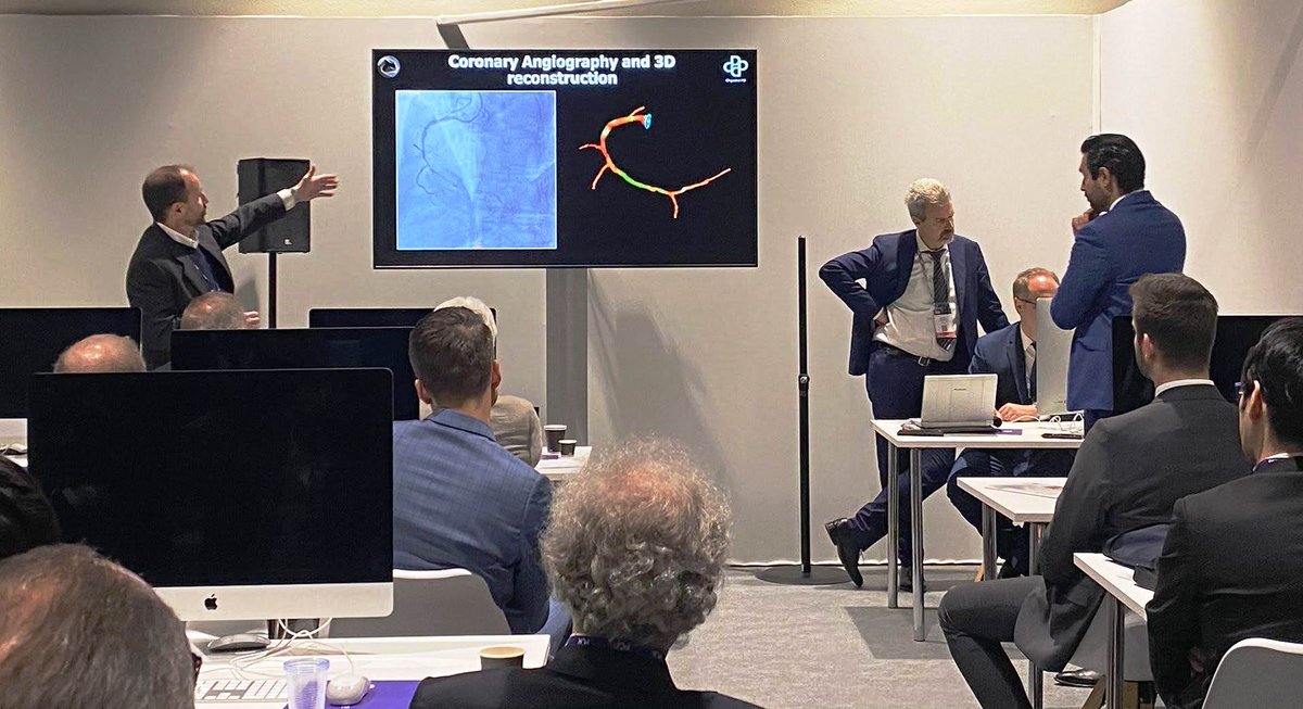 AgostoniPF's tweet photo. Great to have the chance to present our #MinimalisticHybridApproach CTO PCI case with #CTguidance during the #P4 investigators meeting at #EuroPCR2023!
And great to meet past and current #HartCentrum-#ZNA Fellows! https://t.co/A5ghCFsjdH