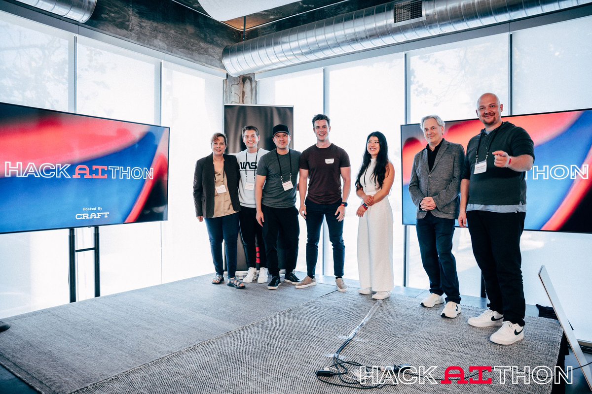 joeririi's tweet image. Still pinching myself that I got to pitch in front of this rockstar panel of judges.

Thank you @craft_ventures for the phenomenal #hackaithon!