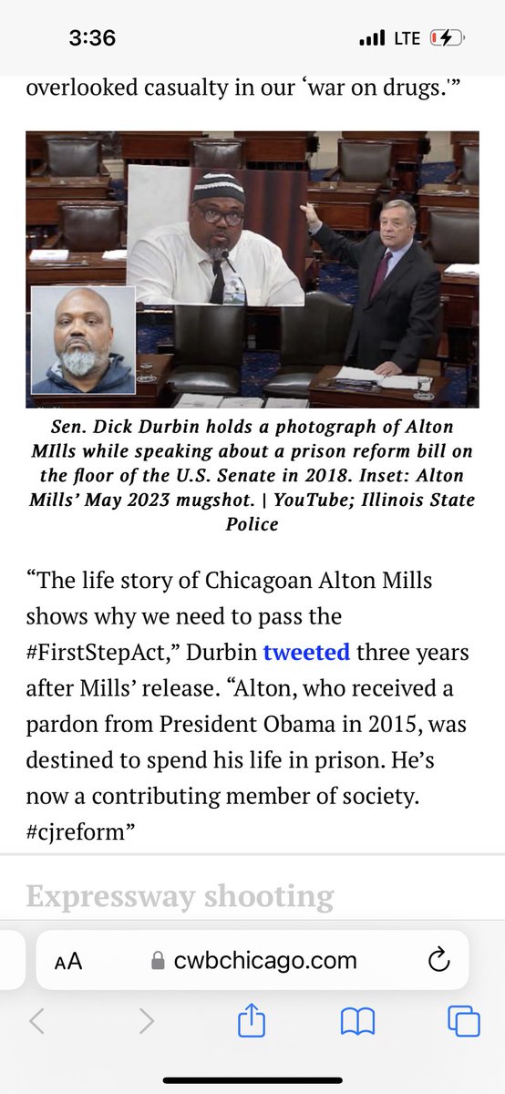 RichardHanania's tweet photo. In 2015, Obama commuted the sentence of a cocaine dealer who was serving a life sentence. Democrats promoted him as the reason we need criminal justice reform.

He was just arrested for shooting a woman in the head after a car passed him in traffic. https://t.co/YH0sGer4s0 https://t.co/yJixgw2KJp