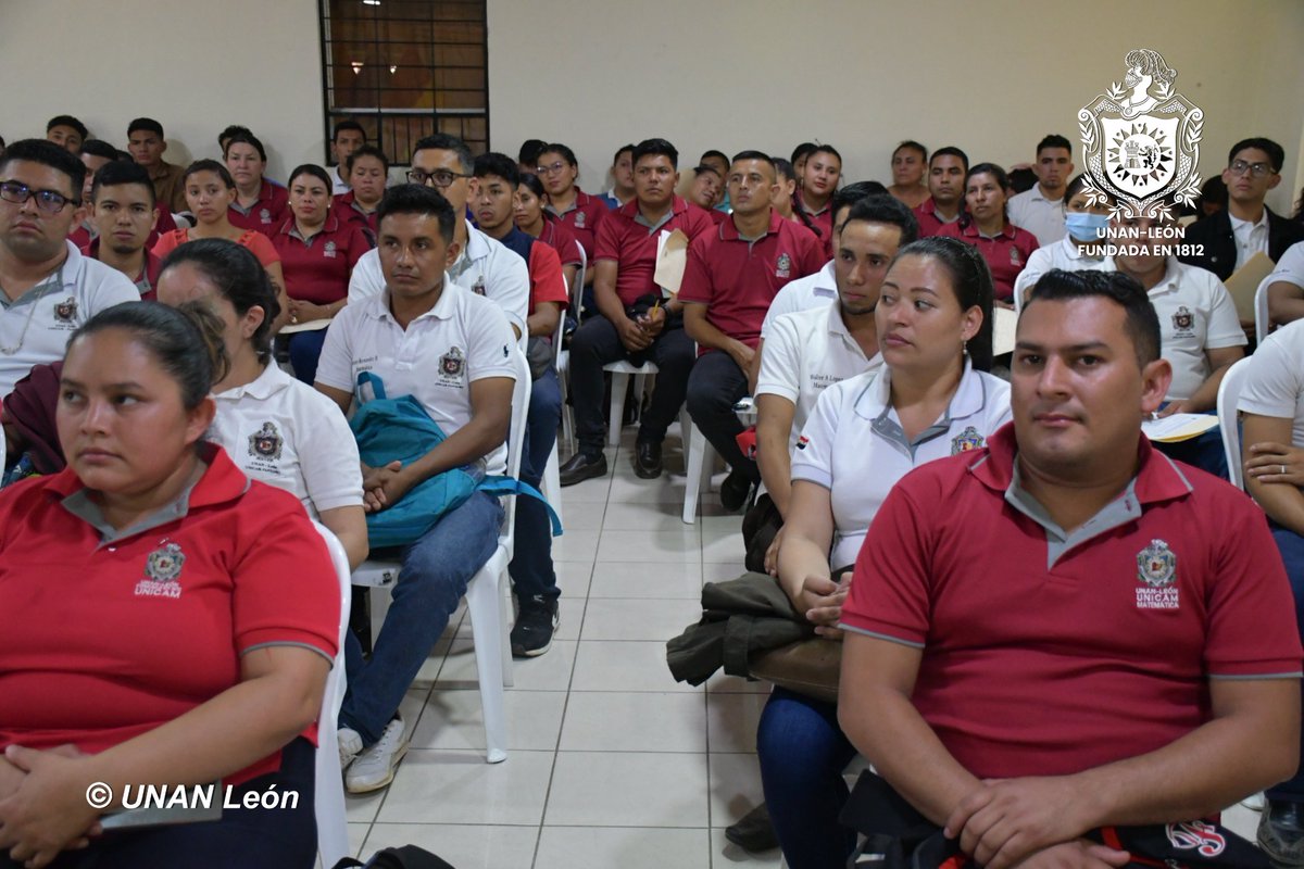 unanleon's tweet photo. Encuentro de nuestra Rectora, Maestra Almarina Solis, con las y los protagonistas de Universidad en el Campo de los diferentes núcleos educativos, realizado en el Centro Universitario Regional de Somoto "Augusto César Salinas Pinell". https://t.co/3RsxoKTCea
