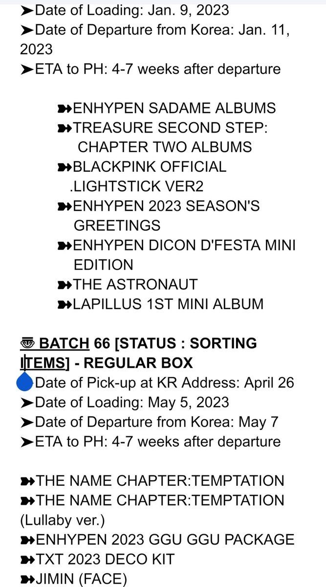 OmoUnnies's tweet photo. OmoUnniesUpdates

🌸Weekly Mass Updates As Of May 20, 2023 https://t.co/oQeNReAosv