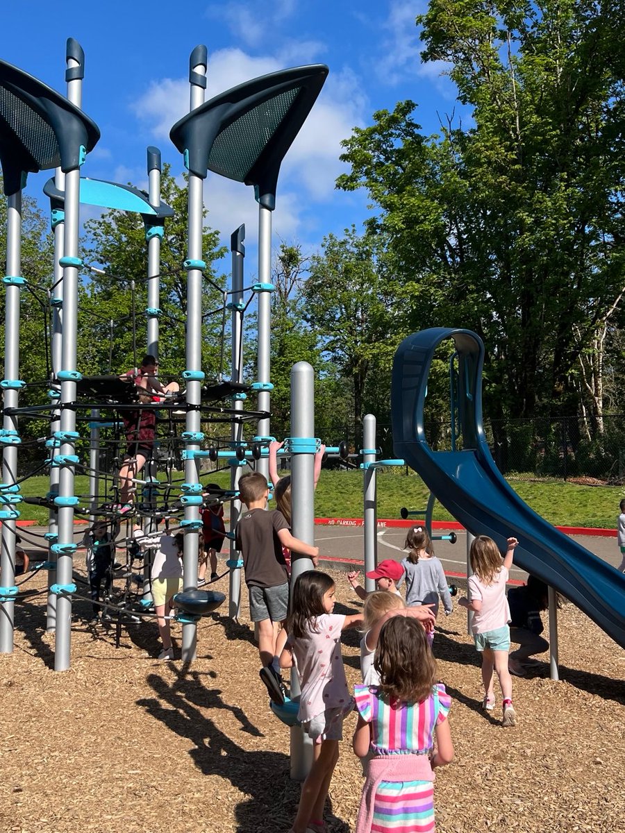 Sunny spring recess helps make the learning day even sweeter!