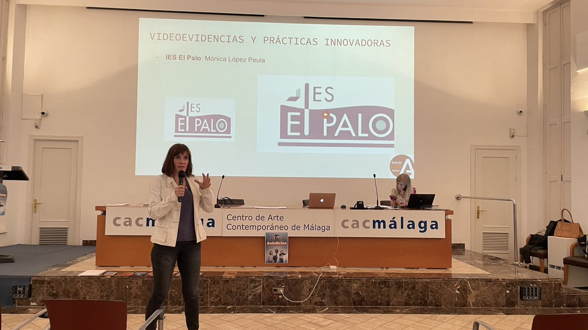 Experiencias innovadoras con #videoevidencia del <a href="/iesvegademijas/">IES Vega de Mijas</a> y #IesElPalo 
Gracias a Fran y Mónica por su participación y trabajos.