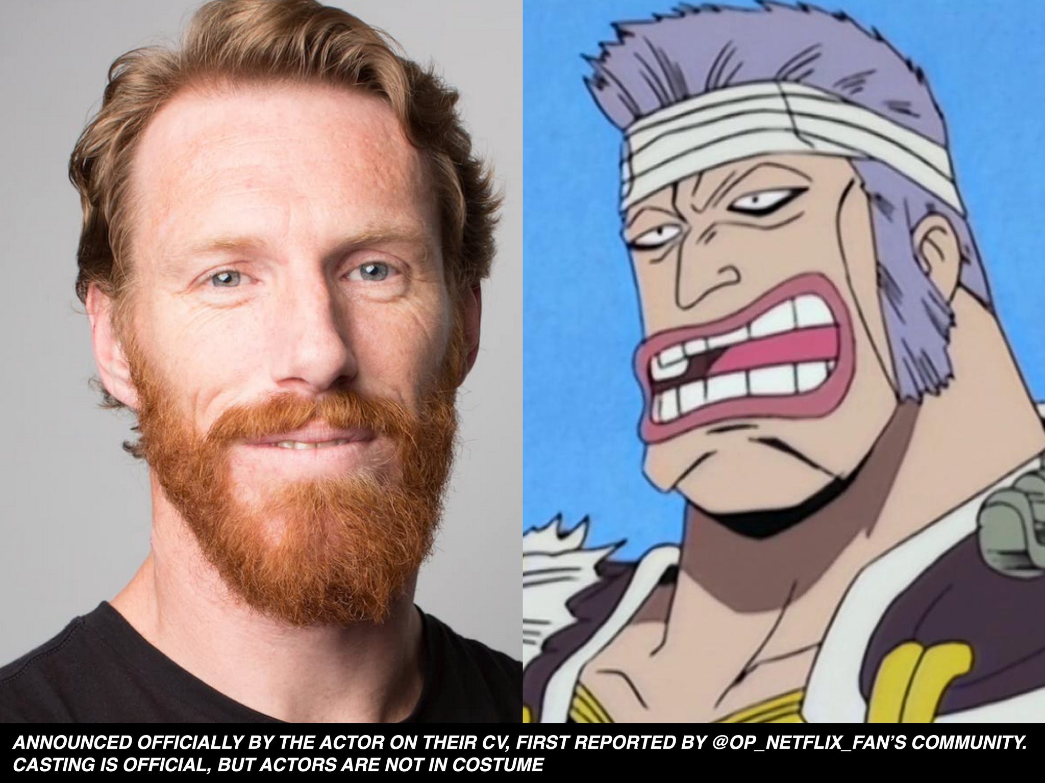 OROJAPAN on X: #ONEPIECE Milton Schorr will be Don Krieg in live action!   / X