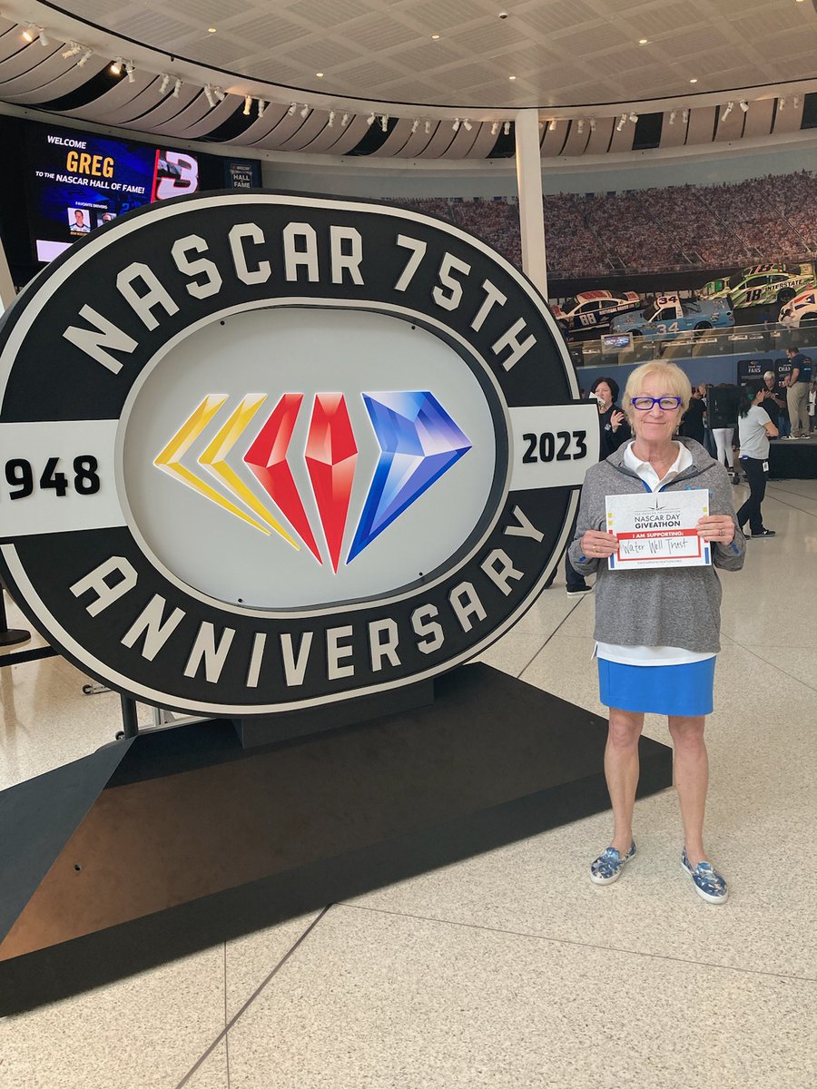 waterwelltrust's tweet photo. #WWT Executive Director, Margaret Martens, thanks everyone for their support. There is still time to donate. https://t.co/NNZn3LJtLZ @NASCAR_FDN @NASCAR #TheNASCARFoundation #NASCAR75 #NASCARDayGiveathon https://t.co/6N54d45B78