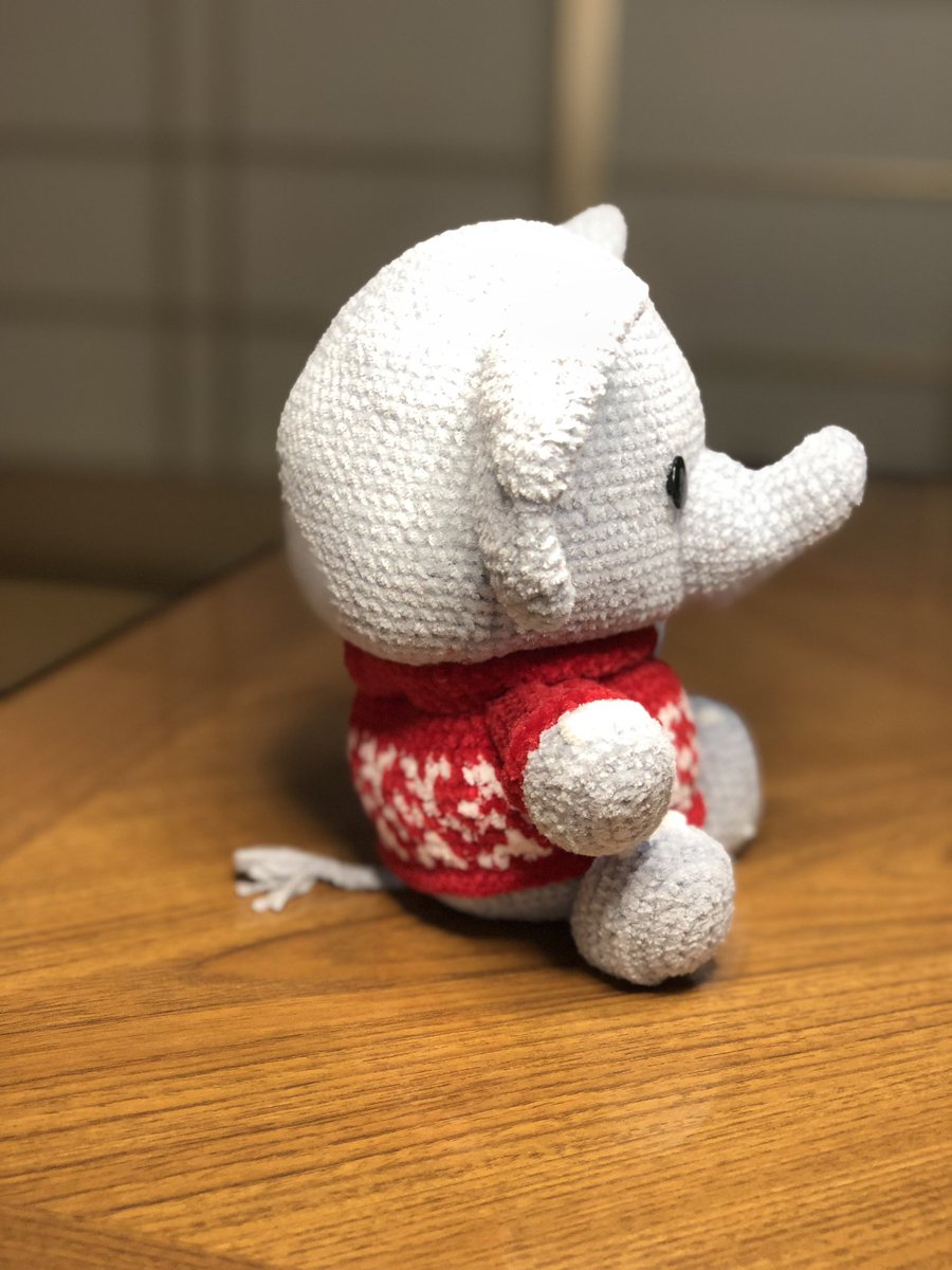 ゾウのあみぐるみ - Cerca / X