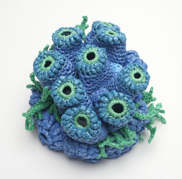 Gorgeous Plastic Yarn (Plarn) Sea Creatures Crocheted By Helle Jorgensen: 👉  buff.ly/33Z9TFv #crochet #plarn #craftivism