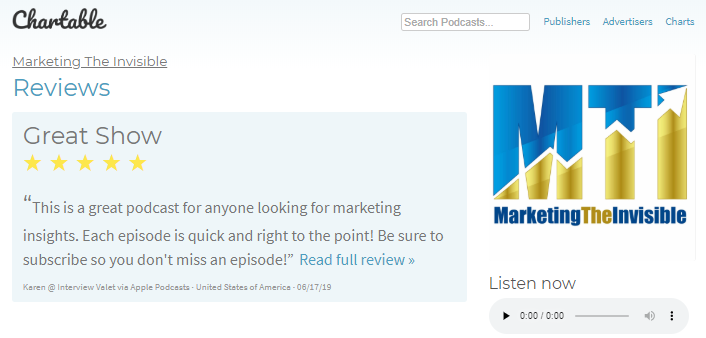 Great Show
⭐⭐⭐⭐⭐

Catch the MTI via Apple Podcast: lnkd.in/fg6Dhw3

Or visit lnkd.in/fu5Kjud