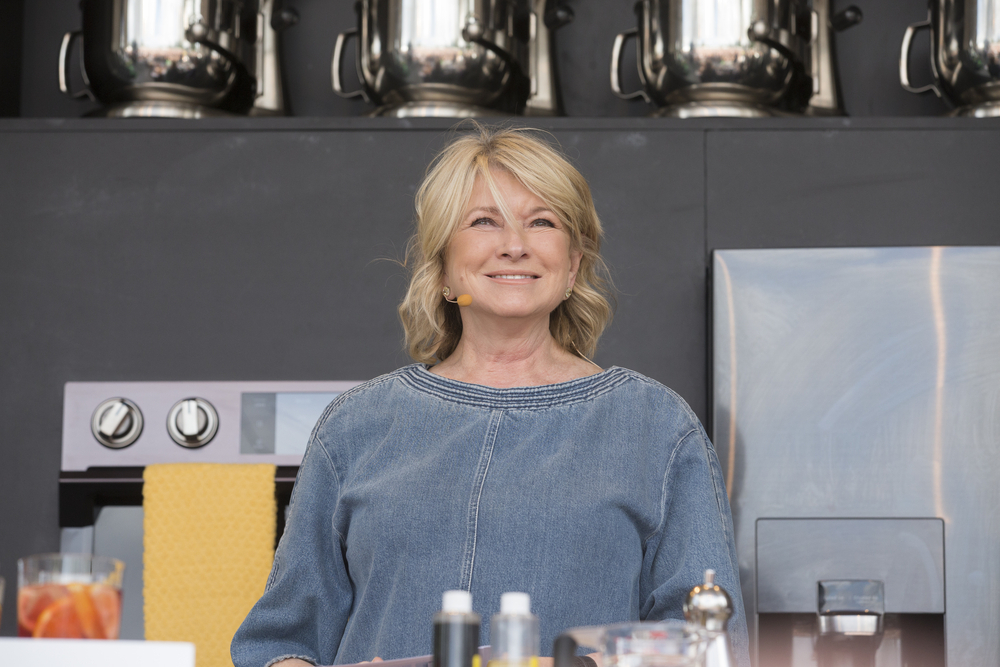 PsychToday's tweet photo. At 81, Martha Stewart becomes the oldest model to ever be featured of the cover of Sports Illustrated’s swimsuit issue. Recent psychological studies have found that people with a positive attitude about aging live longer—and are happier. https://t.co/lZbACetTeS https://t.co/cCJaLnkPf6