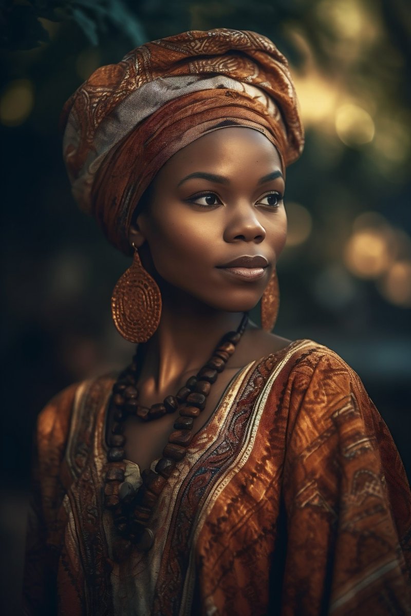 ActionLoft's tweet image. Mali: Women in Mali are known for their intricate braiding hairstyles, which are often decorated with beads and cowrie shells. #Mali #Braiding #FaceStructure #TheWomenOfEveryCountry #ChatGPT #Midnjourney #AIGenerated #AI