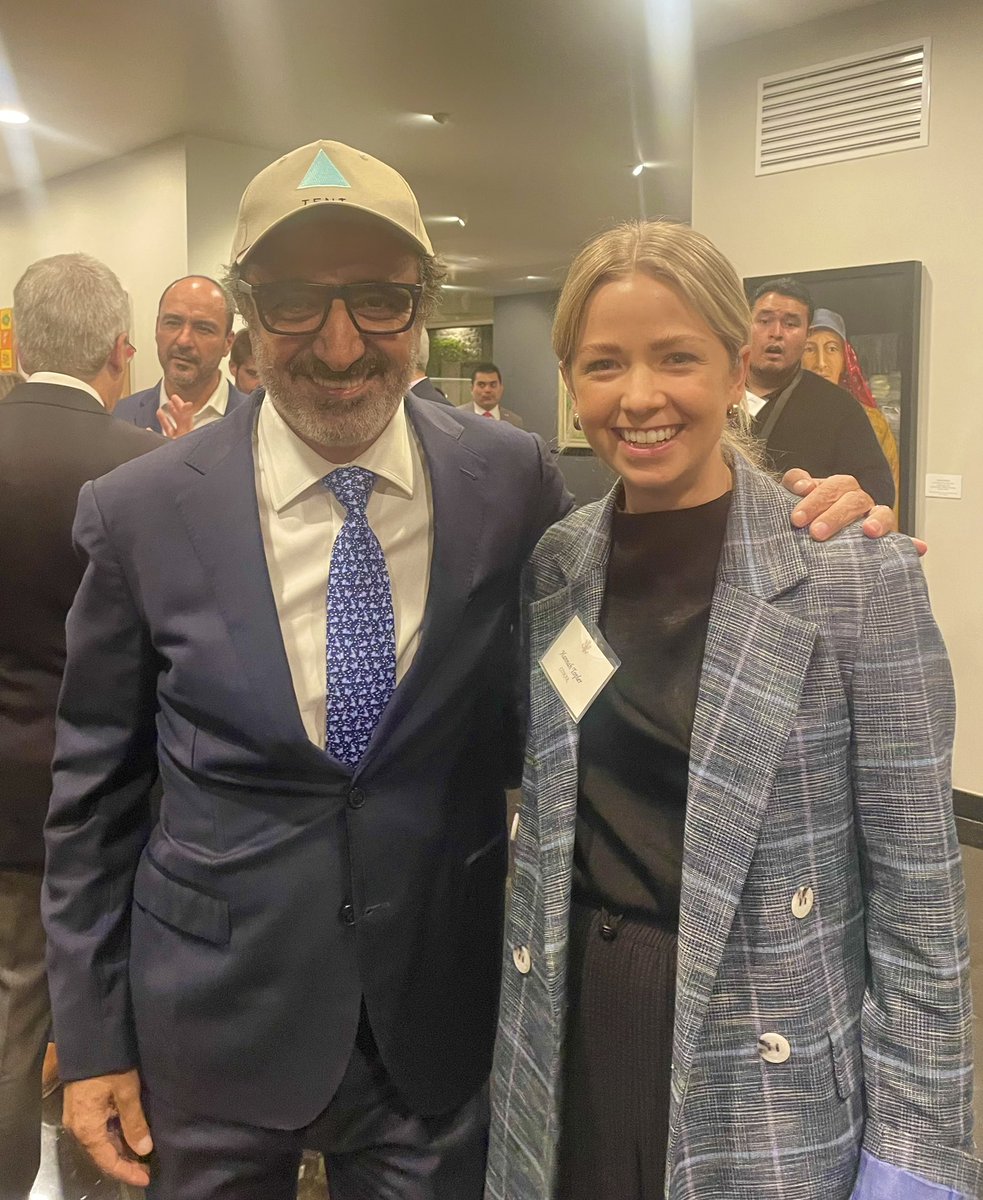 HTopler's tweet photo. Hamdi Ulukaya is a huge role model to me. Anti-CEO. Doing things right. 

It was incredible to get to chat with him. 

“Companies that don’t care for their employees will be irrelevant in 20 years. 
No one will want to work for them.”

Yep. https://t.co/vCavIBQdrY