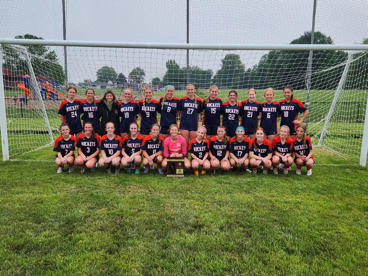Girls soccer are regional champions! Rockets defeat Mt Zion 9-0 in regional final. Will play at Normal West sectional on Tuesday at 6:30.