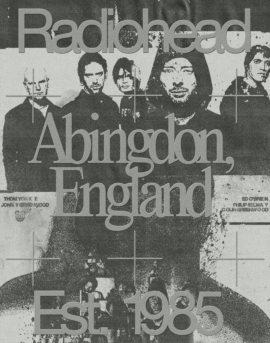 <a href="/radiohead/">Radiohead</a> poster concept. 📻

#GraphicDesign #photoshop #Radiohead #Designers