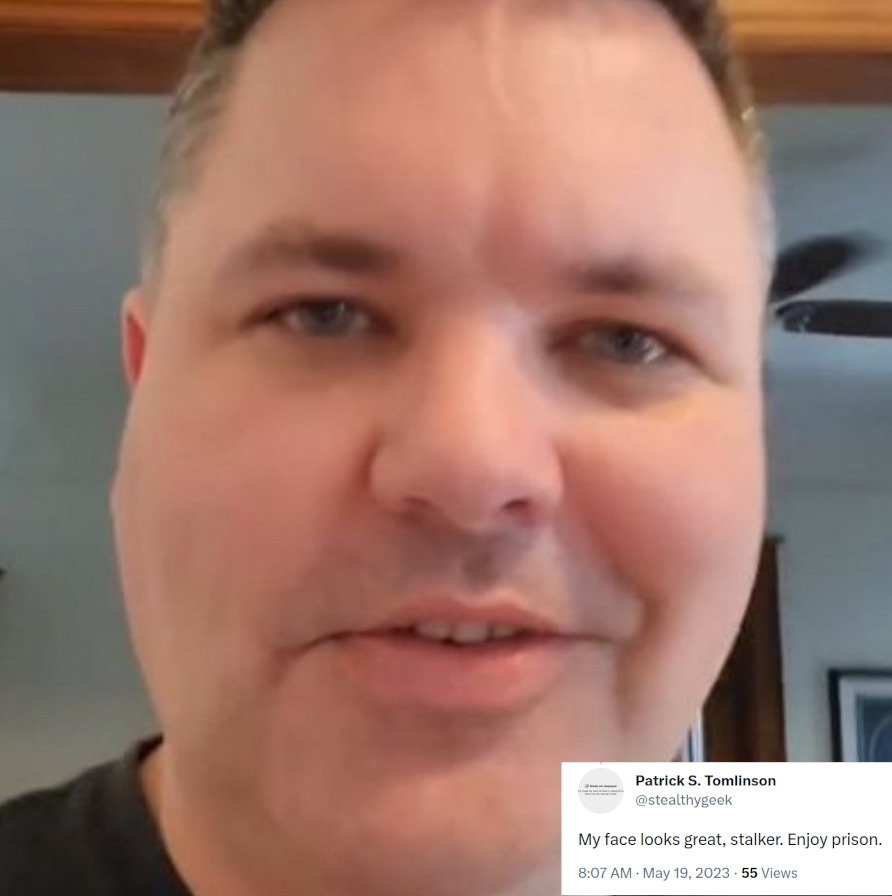 Stealthy4Chins's tweet photo. @writersymposium @stealthygeek this guy is very fat https://t.co/nTOPSXEyjc