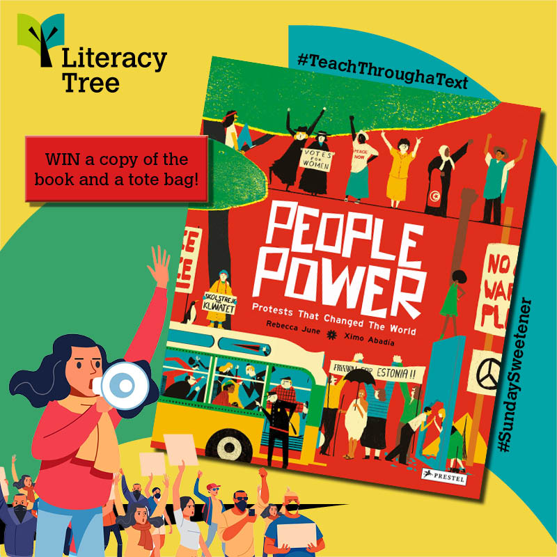 theliteracytree's tweet photo. 🚨Our #SundaySweetener is another #giveaway of a brand-new copy of the brilliant People Power hardback which is featured in our Literature Review this month!

🚨RT and tag a friend for an extra entry! Must be following and we will announce after 9pm this evening. Good luck! https://t.co/AYMmmMfDKu