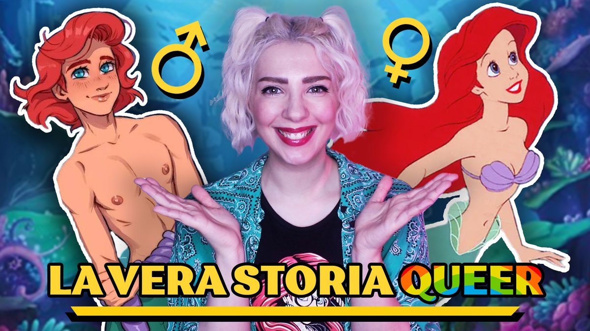 Oggi un video un po’ diverso dal solito. In attesa che esca il live action de #LaSirenetta, mi sono avventurata in un approfondimento che riguarda la lettura allegorica queer di questa intramontabile fiaba di #HansChristianAndersen --> youtu.be/P-vs9pKWLgo