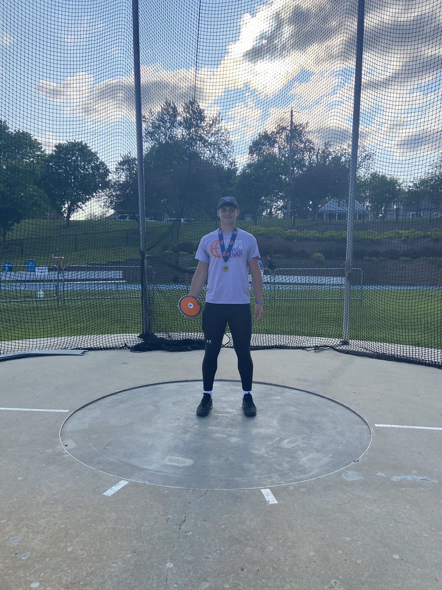 Fresh off of running on the 2A State Champion DMed Relay team, <a href="/ColeLipper/">Cole Lipper</a> hustled over to throw the Discus, finishing 14th. Congrats Cole! <a href="/BrianBorrison/">Brian Borrison</a> <a href="/Mepo_Bulldogs/">Mepo Student Section</a> <a href="/MepoBulldogs/">Mediapolis School</a> <a href="/Mepo_Football/">Mediapolis Football</a>