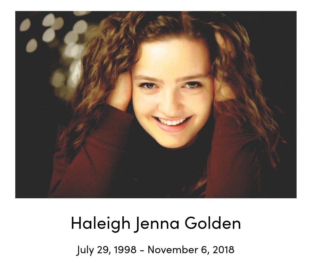 Haleighs heart ❤ 
A beautiful life taken too soon by the Meningococcal vaccine. 

'In order to attend college, it was highly recommended by Haleigh’s pediatrician that she receive the Meningococcal vaccine that we were told would protect her while living on campus. Tragically,…