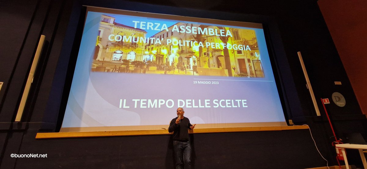 Procede senza sosta il mio sforzo nel
cercare e collaborare con iniziative per lo
sviluppo del territorio. leri ho seguito un
interessante incontro di cittadinanza
attiva che mira ad avviare un percorso corale di crescita per Foggia.
#buonoNet #Discover #Live #Share
#lmprove