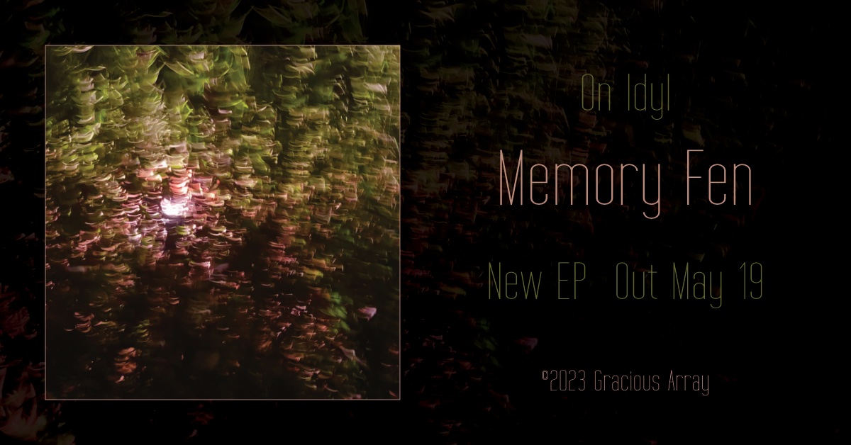 Delving fully into the ambient world, Memory Fen features four new songs.

Now streaming and downloading on all your favorite platforms.

linktr.ee/on_idyl

#ambient #darkambient #electronic #meditative #ambientmusic
