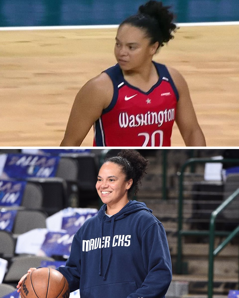 ESPNNBA's tweet photo. Assistant coach for the Mavs ☑️
Bucket-getter for the Mystics ☑️

Kristi Toliver is a true player-coach‼️ https://t.co/cPT0SZX8Ic