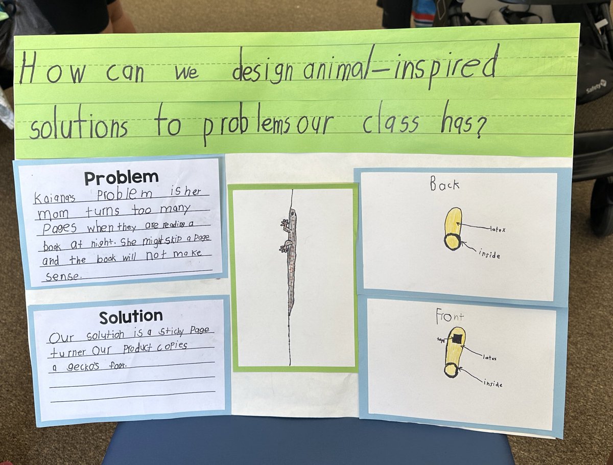 Sharyl Lynn Fujii (@armenti05) on Twitter photo Grade 1 students <a href="/MaunawiliE/">Maunawili Elementary</a> sharing their answers to this Driving Question: How can we, as inventors, create animal-inspired solutions to problems for our school community? #PBL <a href="/Lanelle_Hibbs/">Lanelle Hibbs</a> <a href="/WindwardCTE/">Windward CTE</a> <a href="/PBLWorks/">PBLWorks</a> Grade 1 students <a href="/MaunawiliE/">Maunawili Elementary</a> sharing their answers to this Driving Question: How can we, as inventors, create animal-inspired solutions to problems for our school community? #PBL <a href="/Lanelle_Hibbs/">Lanelle Hibbs</a> <a href="/WindwardCTE/">Windward CTE</a> <a href="/PBLWorks/">PBLWorks</a>