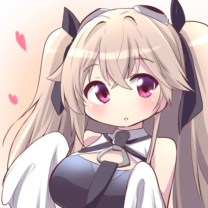 アンカレッジちゃん初衣装&L2D来た記念 せんせー、きせかえきたよー、やったー #アズールレーン #アズレン #アンカレッジ(アズールレーン)