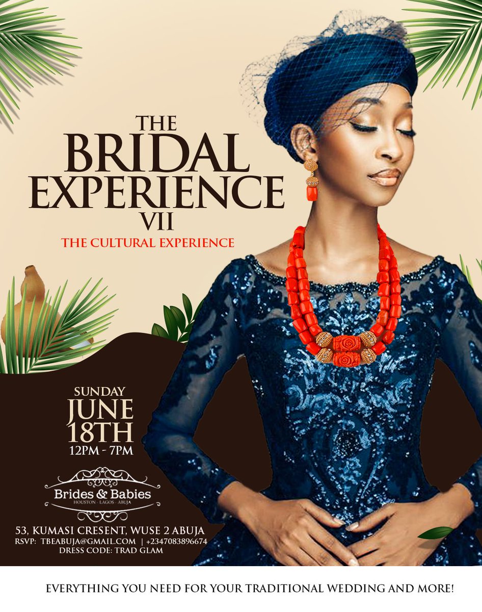Save the date…#TheBridalExperience