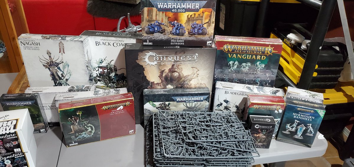 Thoreck88's tweet photo. This is what's happening tomorrow. Come keep me company....please. Its going to be a long one. Maybe big daddy negash we keep.
https://t.co/y7UWkS8U7v
#WarhammerCommunity
#nighthaunt #minituregaming #minigaming #painting #ageofsigmar #ninjon #miniac
#12hr #twitch https://t.co/Nu1RTyobft