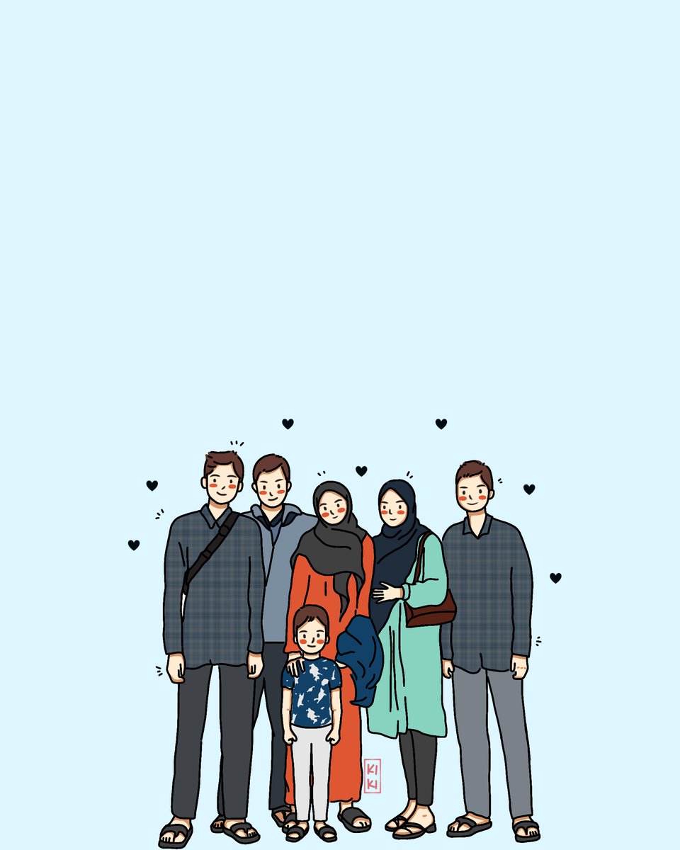 happy family ❤
thank you for order 🥰

#artidn #ArtistOnTwitter #ilustration #jasailustrasi #commissionsopen