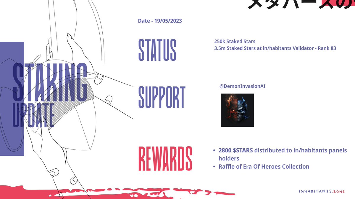 Update - Soft Staking Rewards✨   

Featuring <a href="/DemonInvasionAI/">Demon Invasion AI Minting Now</a> 

📷 Check your wallets, Panels NFTs holders  ✊