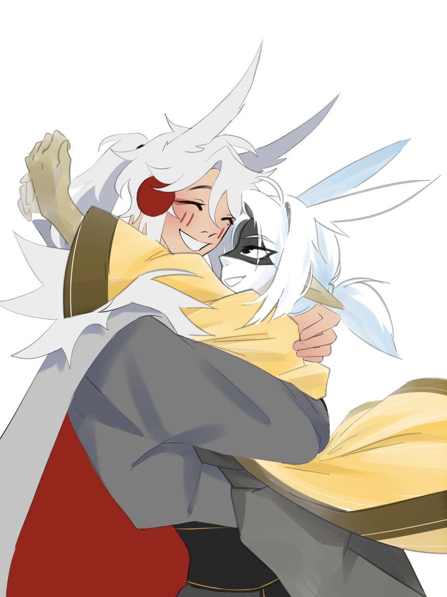 Mashuroneko's tweet image. Collab. My character on the right 

#sky #skycotl